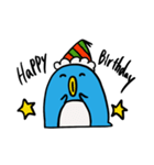 まるっこペンギン（個別スタンプ：14）