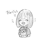 量産型女の子スタンプ（個別スタンプ：2）