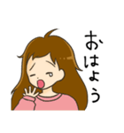 ときめき働く女子（個別スタンプ：1）