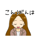 ときめき働く女子（個別スタンプ：3）