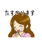 ときめき働く女子（個別スタンプ：10）