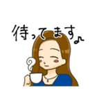 ときめき働く女子（個別スタンプ：20）