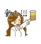 ときめき働く女子（個別スタンプ：26）