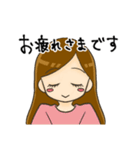 ときめき働く女子（個別スタンプ：40）