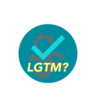 LGTM ！  英語の略語スタンプ（個別スタンプ：31）