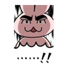 激しすぎるうさぎ（個別スタンプ：15）