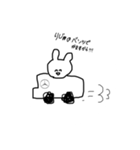 頭悪うさぎ りじゅ専用（個別スタンプ：4）