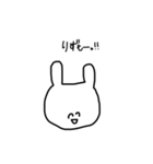 頭悪うさぎ りじゅ専用（個別スタンプ：7）