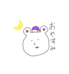 だれでも描けるくま（個別スタンプ：2）