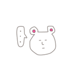 だれでも描けるくま（個別スタンプ：13）