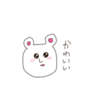 だれでも描けるくま（個別スタンプ：36）