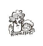 daniel ＆ meggy（個別スタンプ：4）
