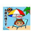 MECHA スタンプ  めちゃまるちゃん（個別スタンプ：3）