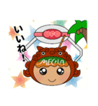 MECHA スタンプ  めちゃまるちゃん（個別スタンプ：8）