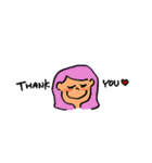 POSITIVE__GIRLS（個別スタンプ：1）