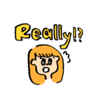 POSITIVE__GIRLS（個別スタンプ：5）