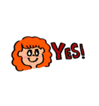 POSITIVE__GIRLS（個別スタンプ：7）