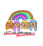 POSITIVE__GIRLS（個別スタンプ：14）