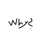きれいとはいえない…（個別スタンプ：5）