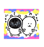 福ちゃん被り物（個別スタンプ：1）
