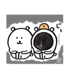 福ちゃん被り物（個別スタンプ：3）