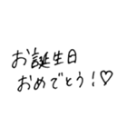 手書き、いつか使えるであろう言葉たち（個別スタンプ：13）