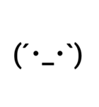 ツイッタラー向け顔文字（個別スタンプ：3）