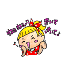 JohnnyAngel公式キャラクターJohnny×Allie（個別スタンプ：6）