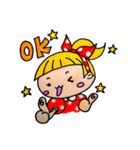 JohnnyAngel公式キャラクターJohnny×Allie（個別スタンプ：8）