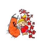 JohnnyAngel公式キャラクターJohnny×Allie（個別スタンプ：18）