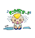 JohnnyAngel公式キャラクターJohnny×Allie（個別スタンプ：34）