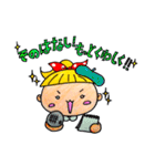 JohnnyAngel公式キャラクターJohnny×Allie（個別スタンプ：38）