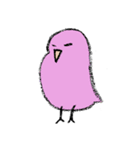 Lazybirds ゆる鳥（個別スタンプ：3）