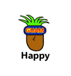 GUAM グアムマン 便利なスタンプ  英語（個別スタンプ：6）