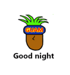 GUAM グアムマン 便利なスタンプ  英語（個別スタンプ：8）