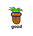 GUAM グアムマン 便利なスタンプ  英語（個別スタンプ：11）