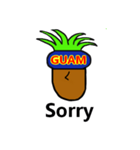GUAM グアムマン 便利なスタンプ  英語（個別スタンプ：13）