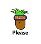 GUAM グアムマン 便利なスタンプ  英語（個別スタンプ：14）