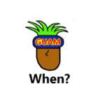GUAM グアムマン 便利なスタンプ  英語（個別スタンプ：21）