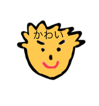 頭の形きも男くんの一言スタンプ（個別スタンプ：26）