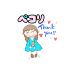 カラフルにこりん（個別スタンプ：40）