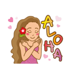 アロハ！ フラガール（個別スタンプ：2）