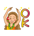 アロハ！ フラガール（個別スタンプ：5）
