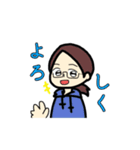 どこでも使えるスタンプさん（個別スタンプ：1）