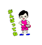 akkoバドスタンプ試合編 勝利をめざせ！（個別スタンプ：12）