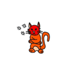 オレンジ色の猫（個別スタンプ：6）
