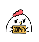 Grumpy Chicken No. 2 - 日本語（個別スタンプ：36）