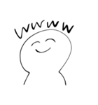 感情溢れる顔（個別スタンプ：6）