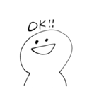 感情溢れる顔（個別スタンプ：9）