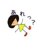 おかっぱちゃんの暮らし（個別スタンプ：11）